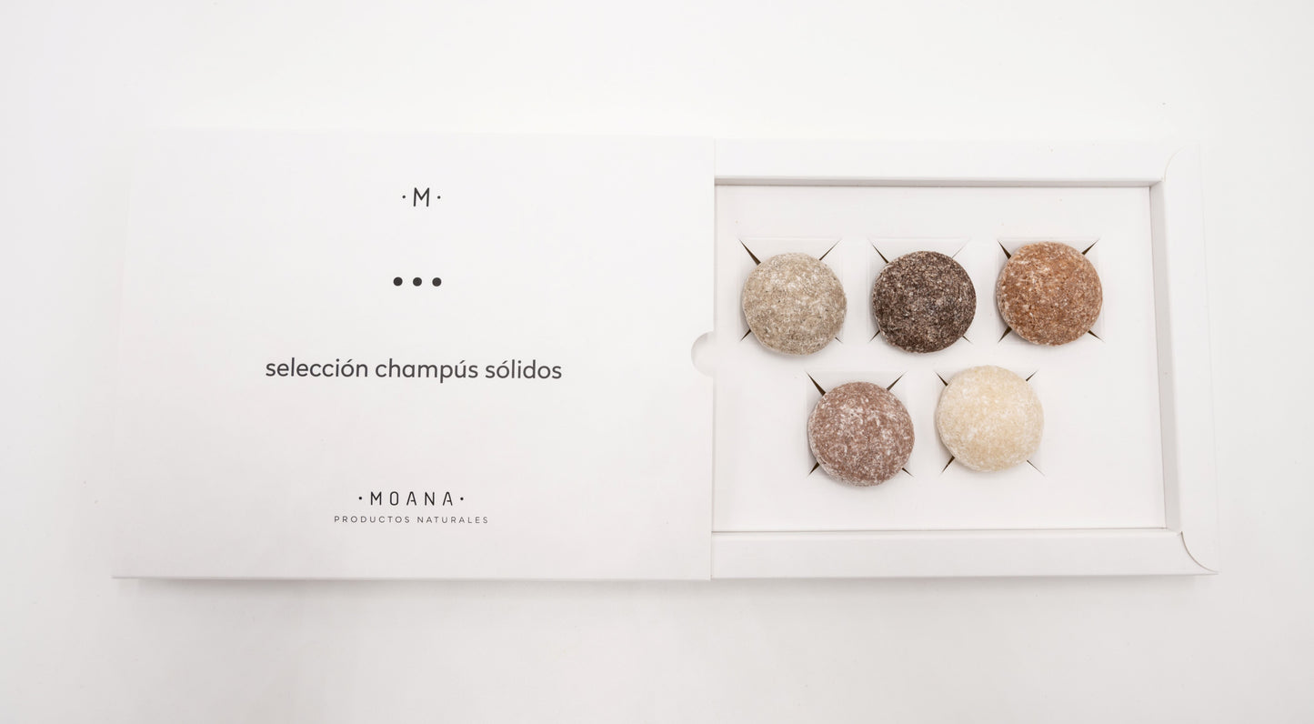 Selección de champús Sólidos