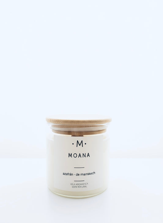 velas aromaticas moana azafrán de marrakech
