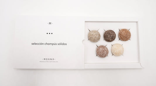Selección de champús Sólidos